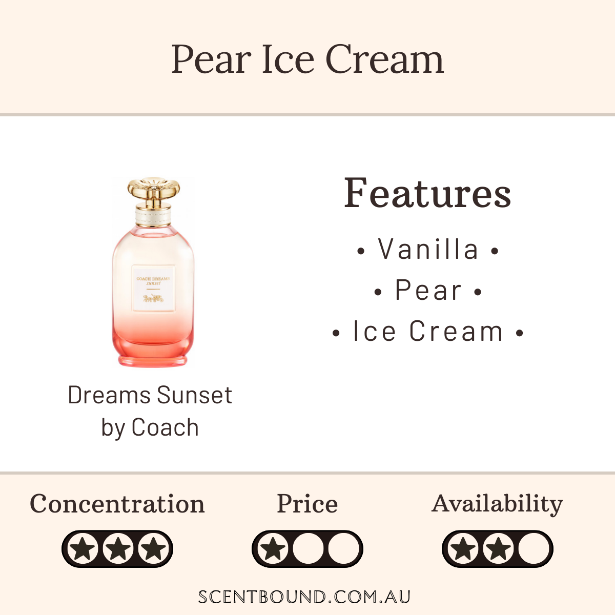 Dreams Sunset by Coach