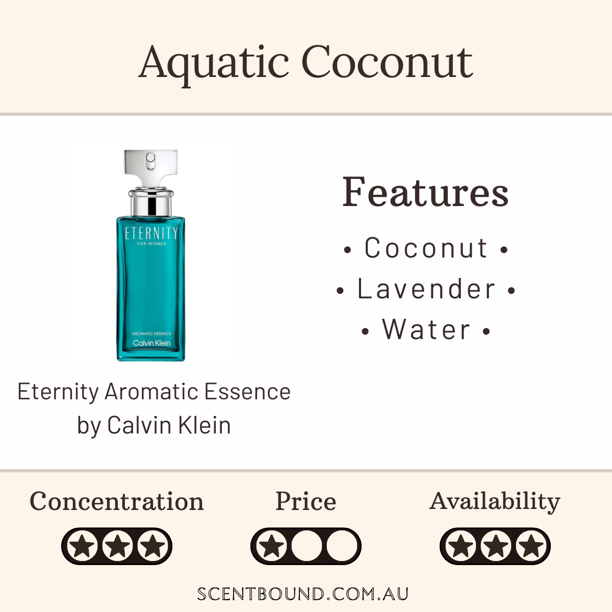 Eternity Aromatic Essence by Calvin Klein
