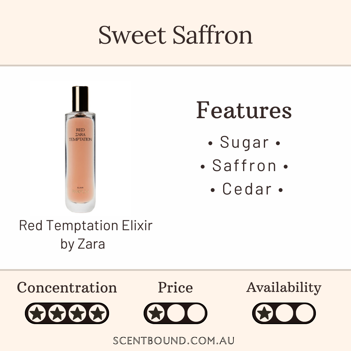 Red Temptation Elixir by Zara