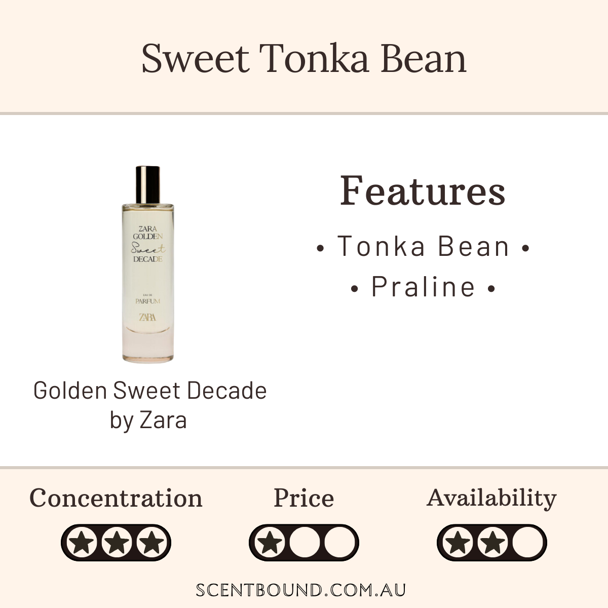Golden Sweet Decade by Zara