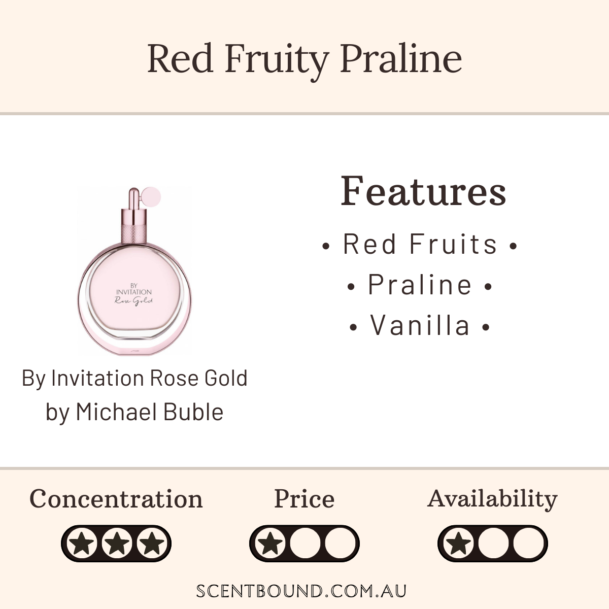 By Invitation Rose Gold by Michael Buble