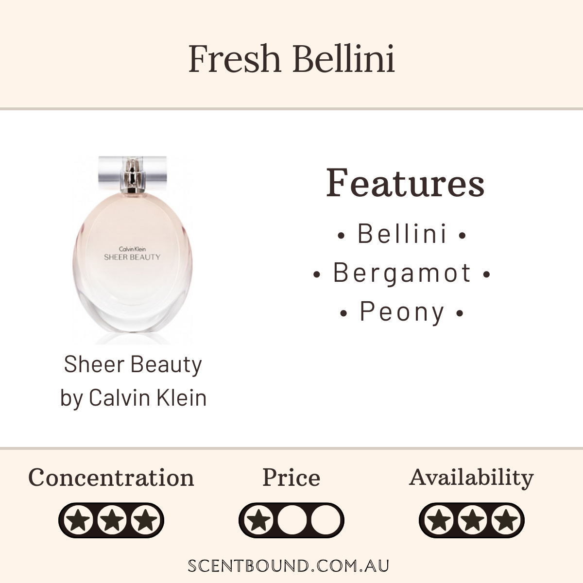 Sheer Beauty by Calvin Klein