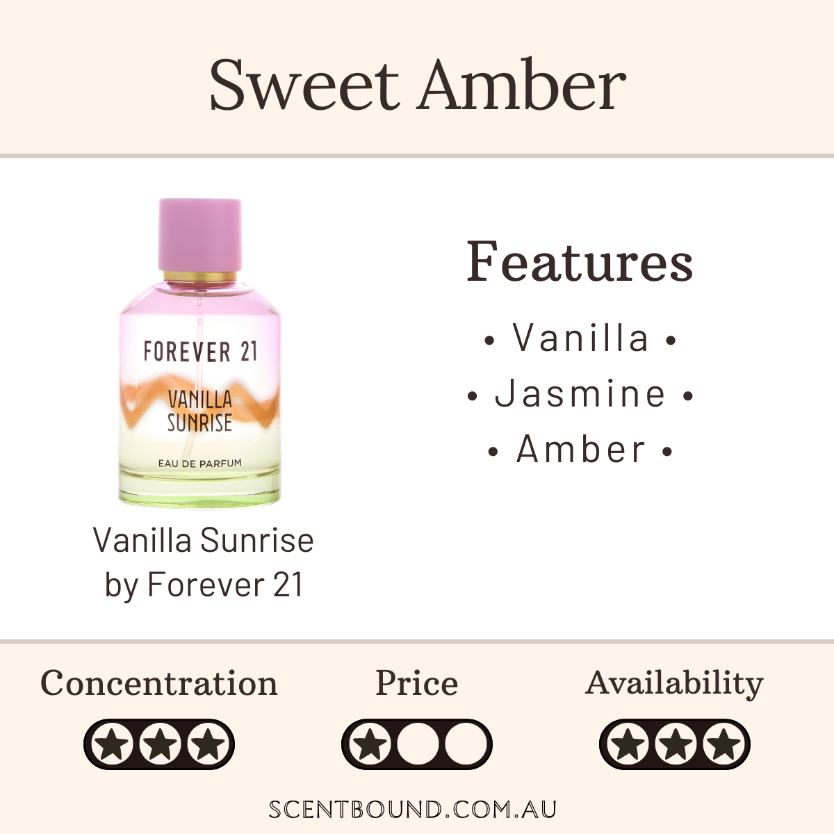 Vanilla Sunrise by Forever 21