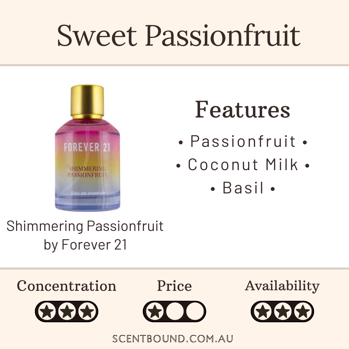 Shimmering Passionfruit by Forever 21