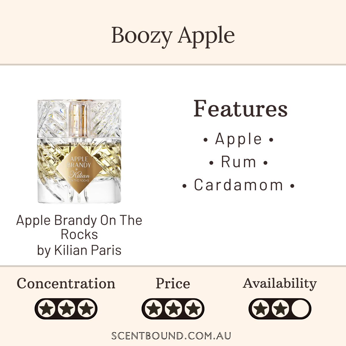 Apple Brandy On The Rocks by Kilian Paris